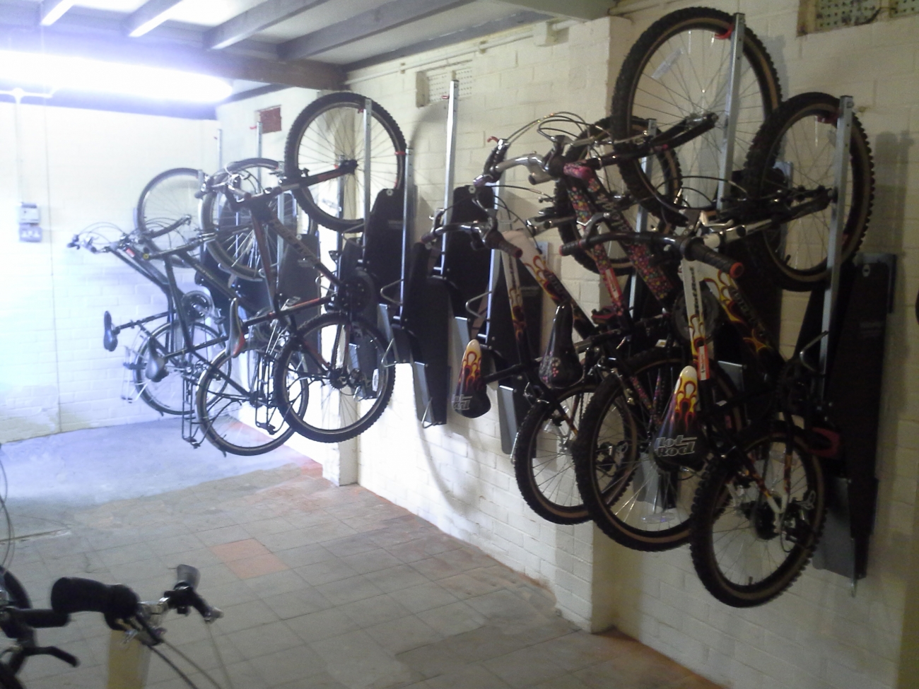 Advanced VelowUp® Vertical Cycle Stands Installed at Valentines Park!