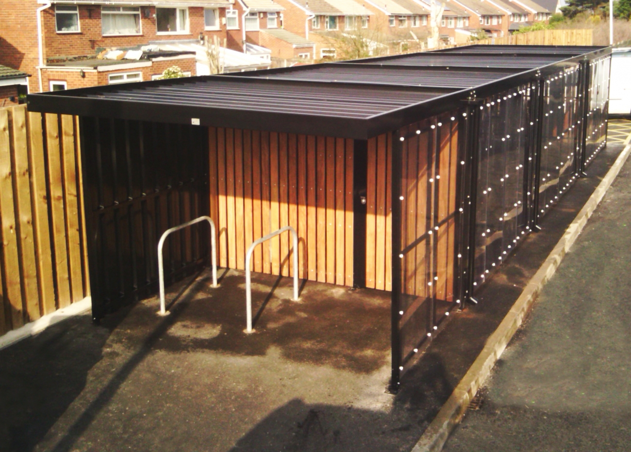 Bespoke Cycle Store for Irlam Railway Station!