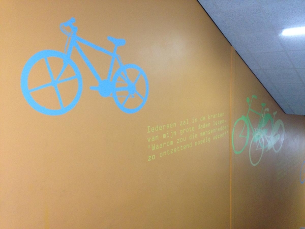 Falco Install 540 Space Underground Cycle Park for the Willem Wilmink Square Plaza in Enschede!