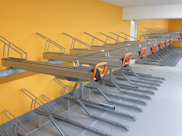 Falco Install 540 Space Underground Cycle Park for the Willem Wilmink Square Plaza in Enschede!