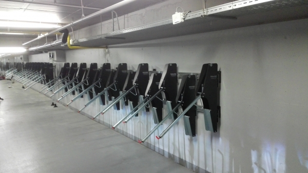 Smart VelowUp® Vertical Cycle Parking for Rotterdam Town Hall!