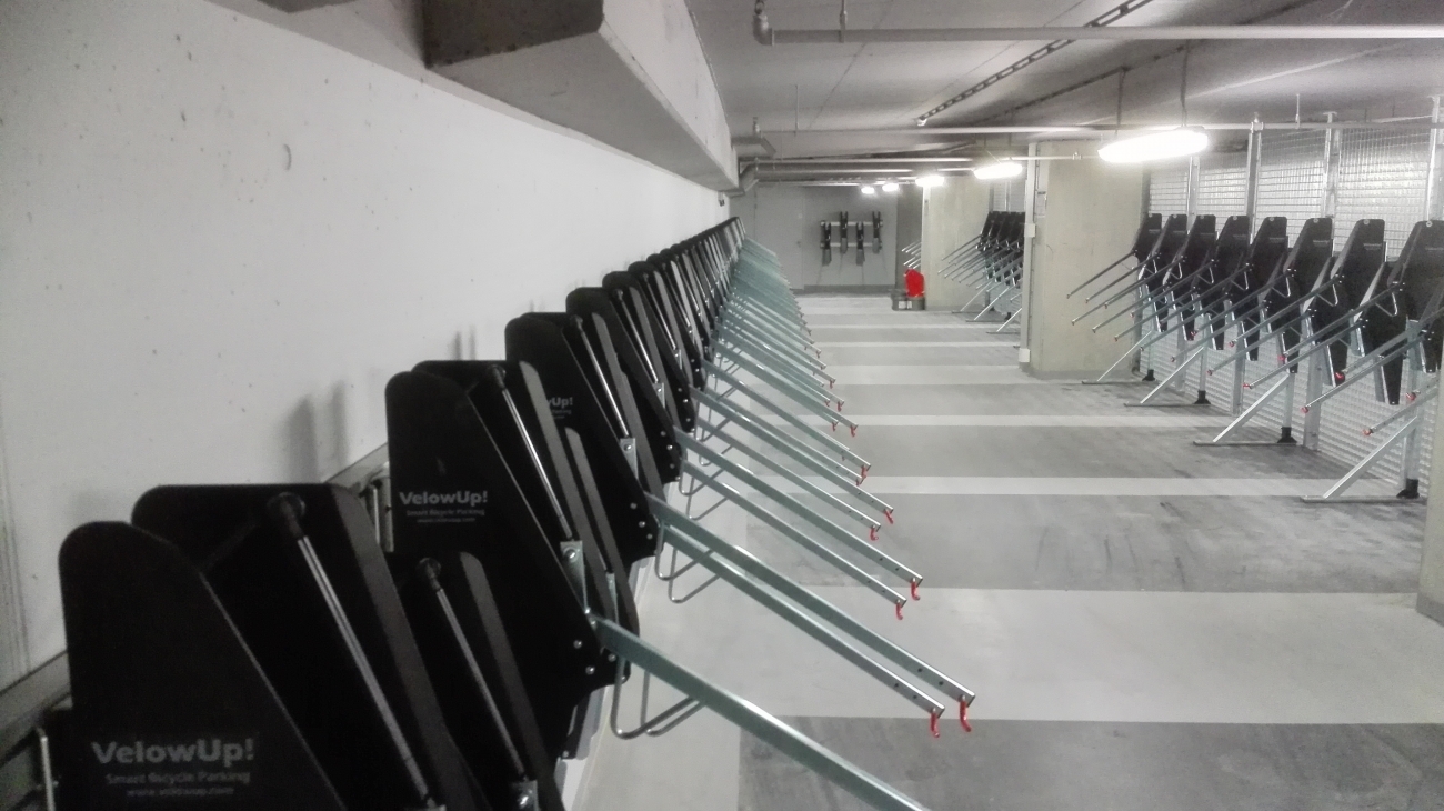 Smart VelowUp® Vertical Cycle Parking for Rotterdam Town Hall!