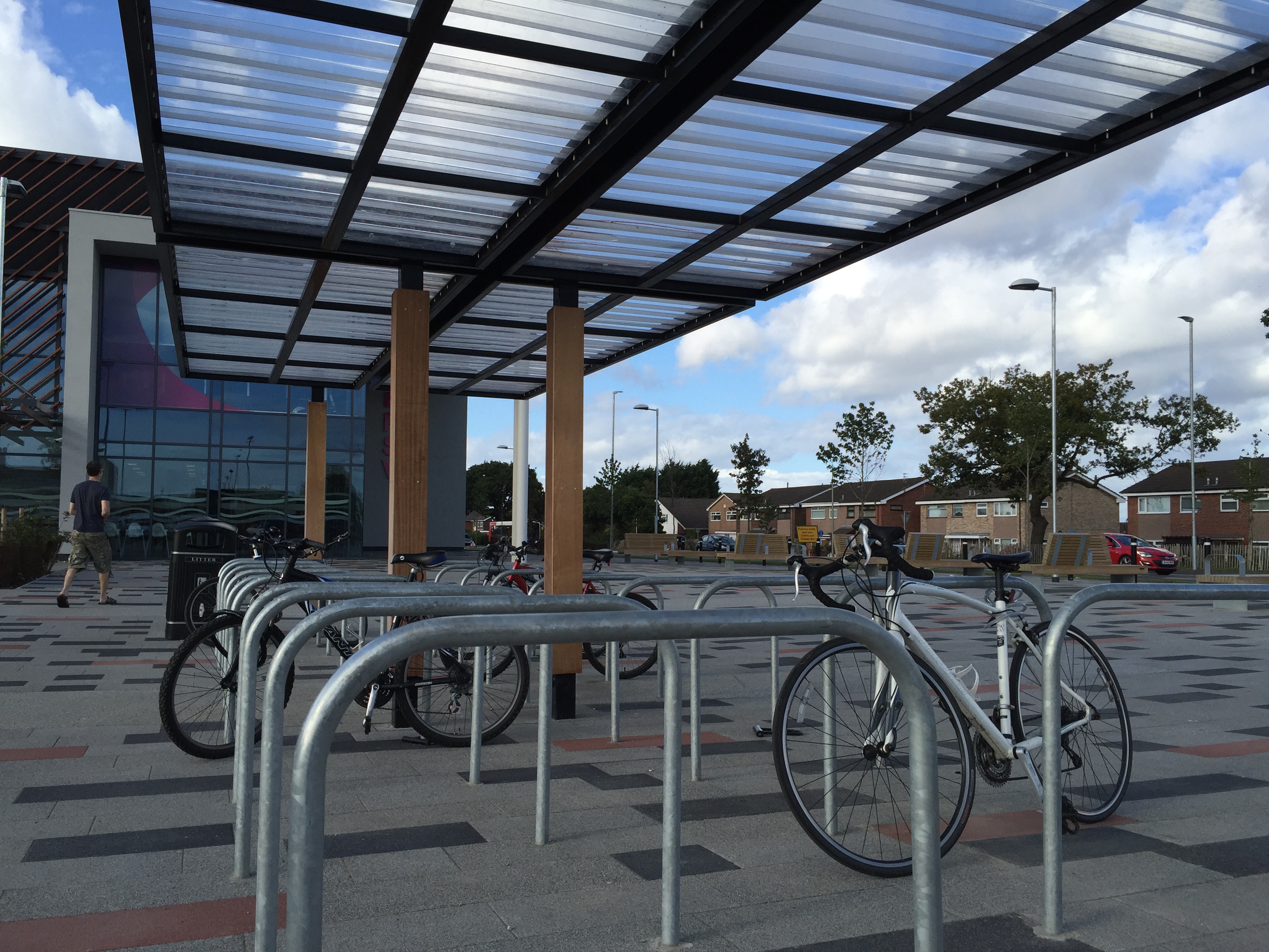 Cycle Canopies for the New Ellesmere Port Sports Leisure Village