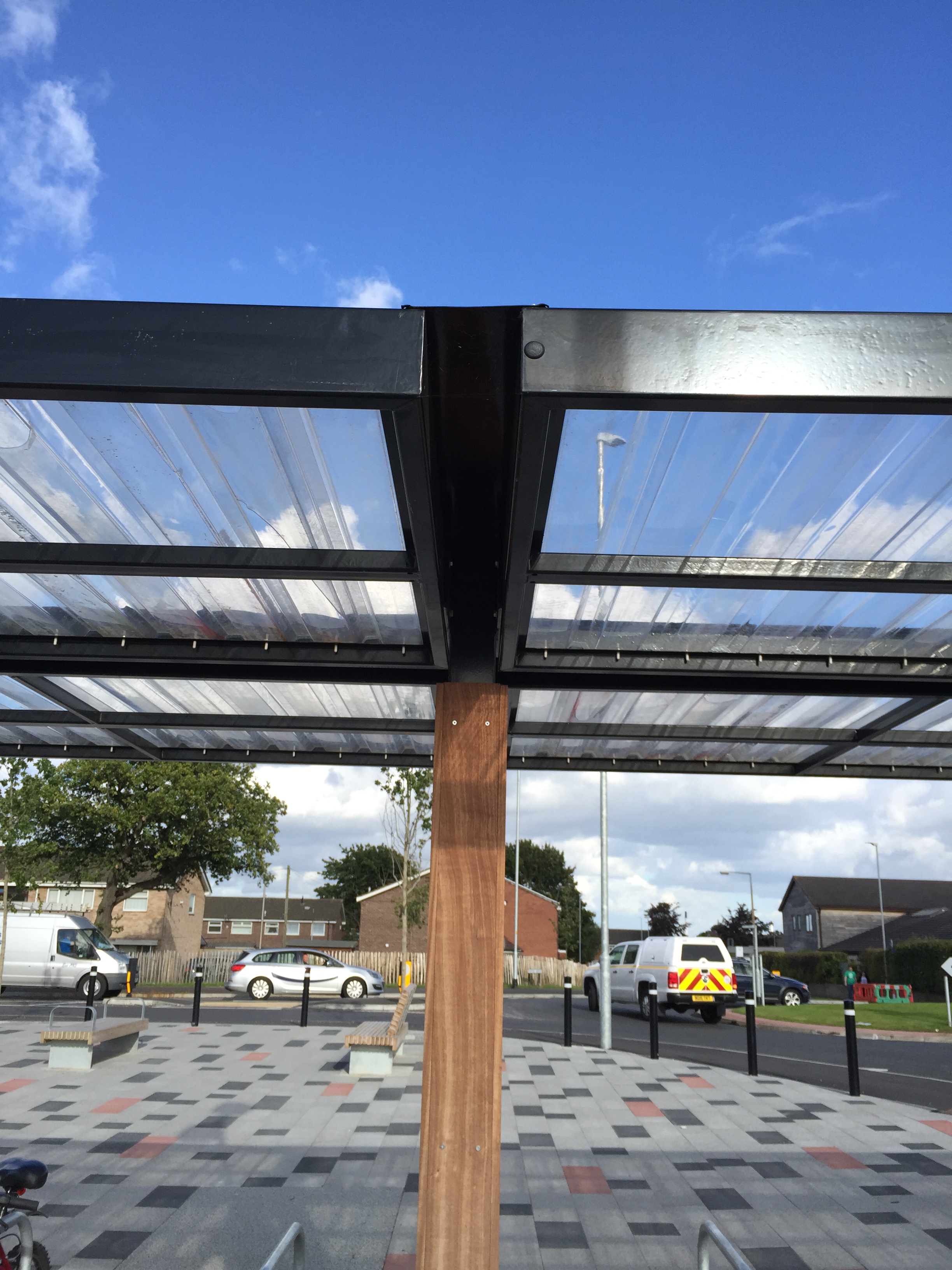 Cycle Canopies for the New Ellesmere Port Sports Leisure Village