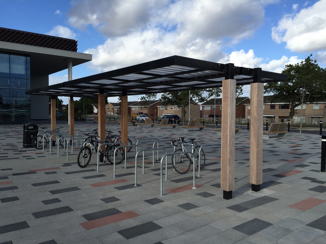 Cycle Canopies for the New Ellesmere Port Sports Leisure Village