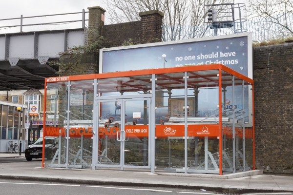 The Third Waltham Forest Cycle Hub Opens at Wood Street Station