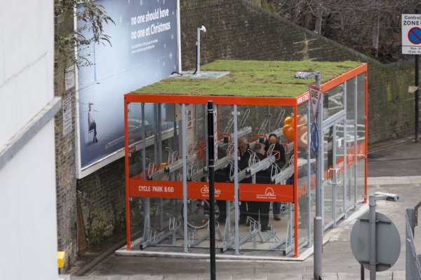 The Third Waltham Forest Cycle Hub Opens at Wood Street Station