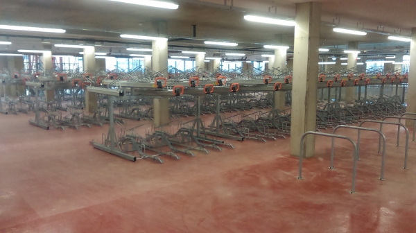 Falco Completes the Second Floor of the UK’s Largest Ever Cycle Hub at Cambridge Station!