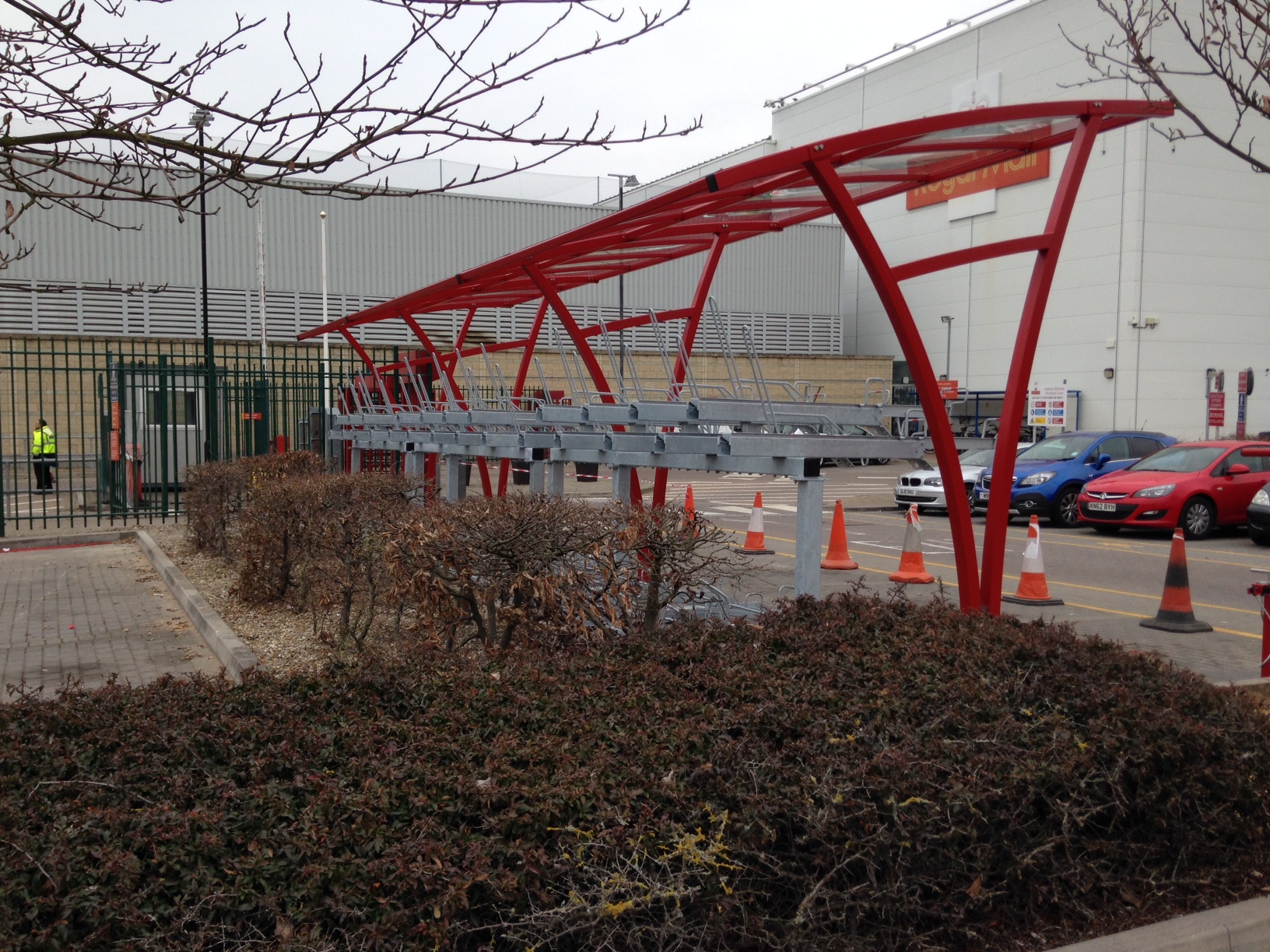 Falco Delivers 50 Secure Cycle Parking Spaces to the Mail