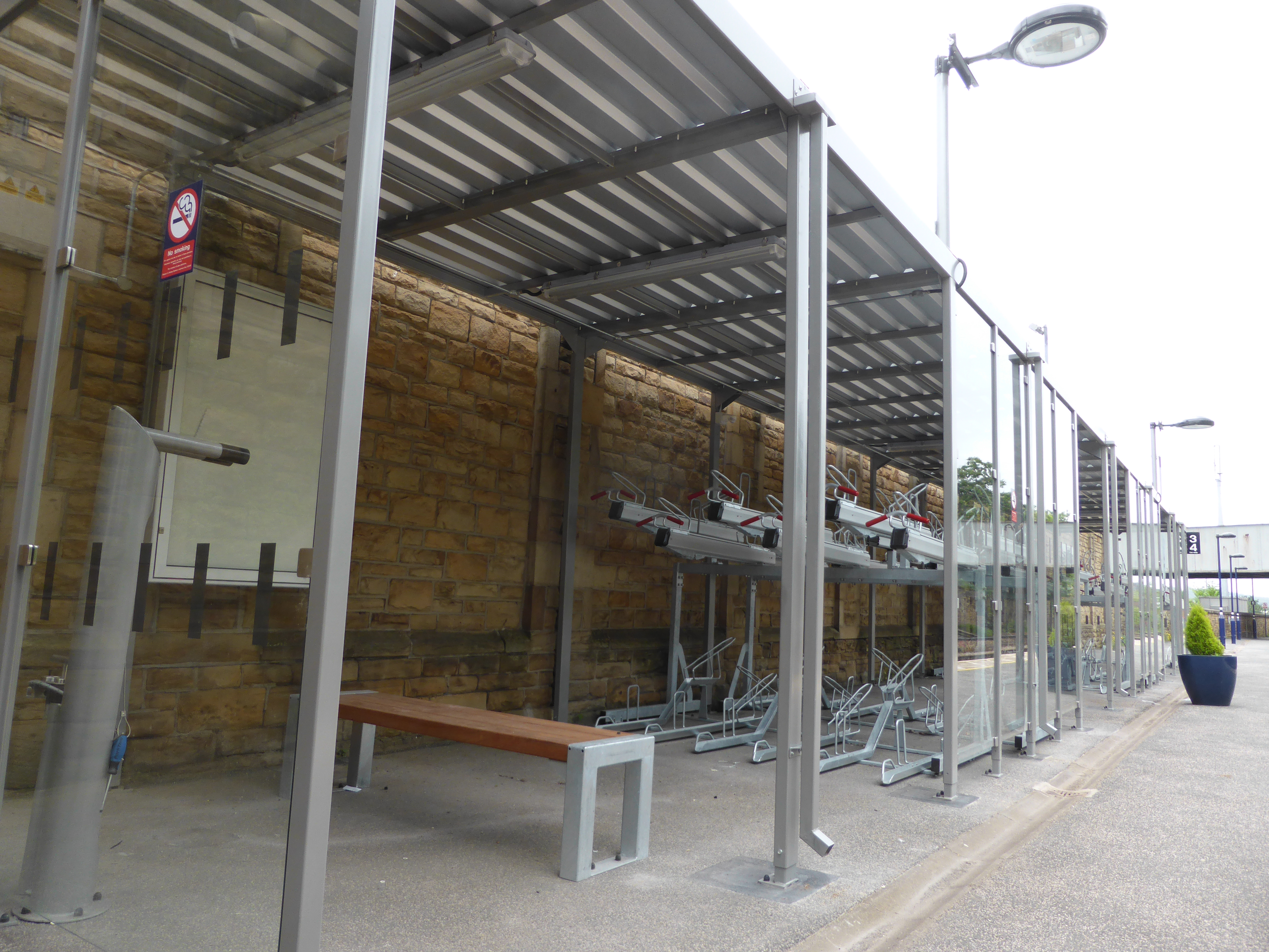Falco Completes Contemporary Cycle Hub at Dewsbury Station!