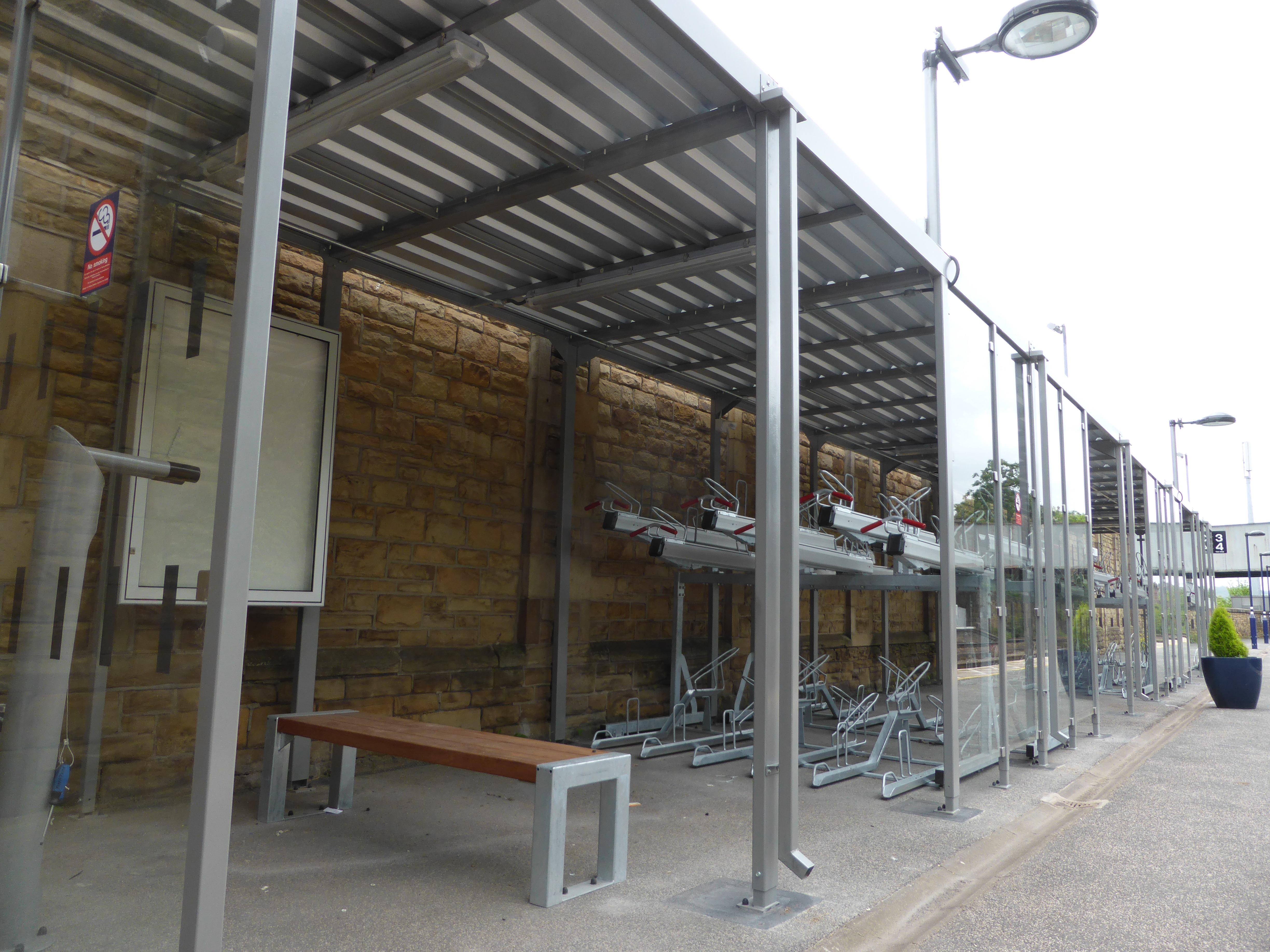 Falco Completes Contemporary Cycle Hub at Dewsbury Station!