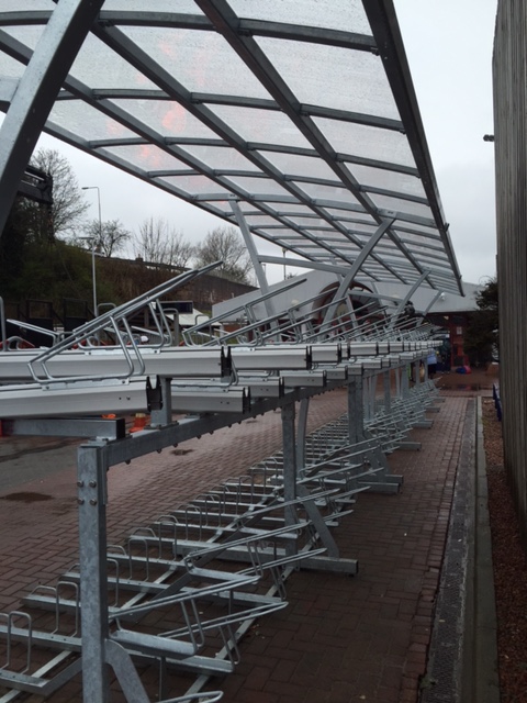 Falco Continues the Roll-Out of Abellio ScotRail Cycle Parking Facilities at Livingston North and Inverkeithing Stations!