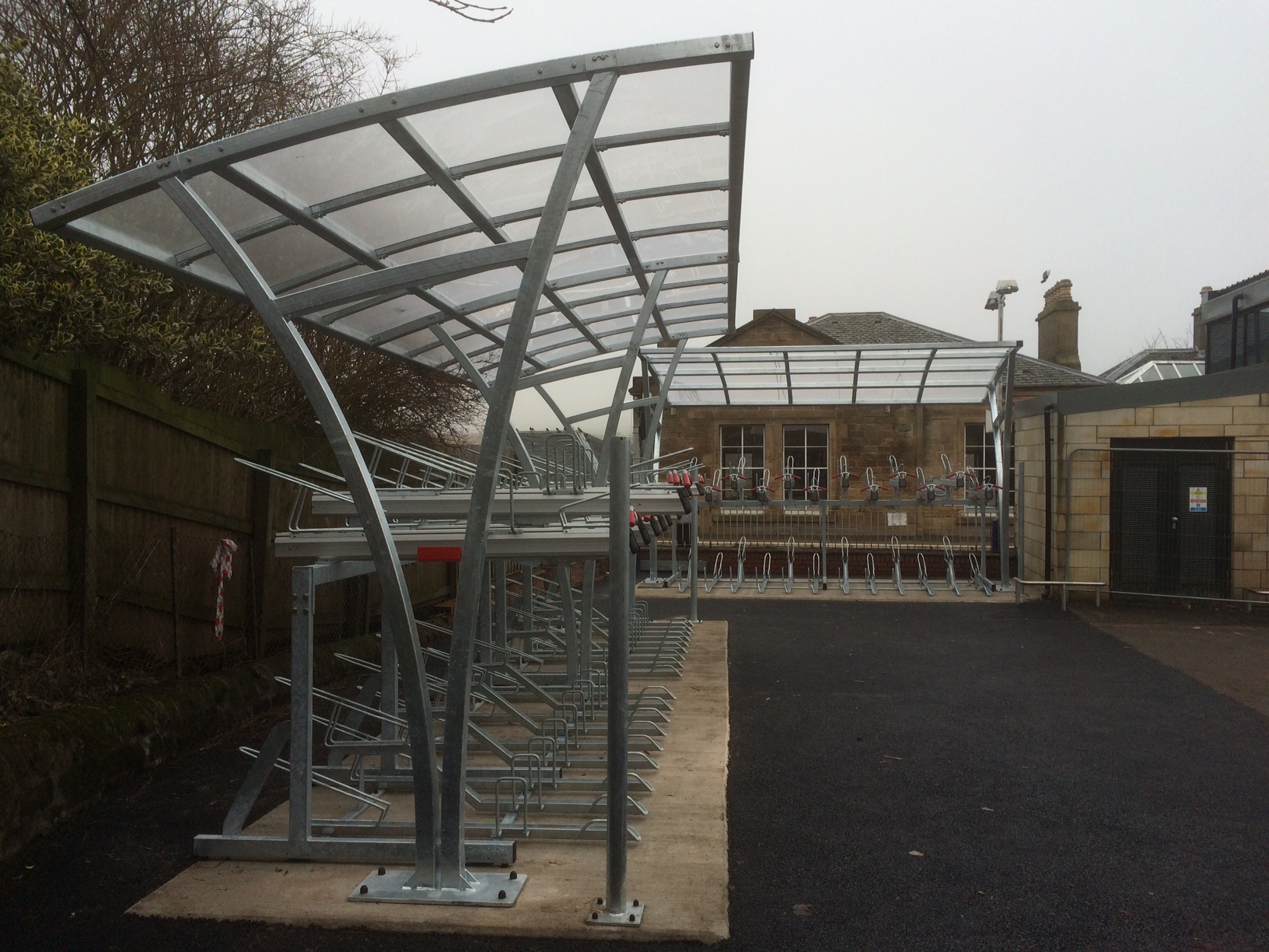 Falco Continues the Roll-Out of Abellio ScotRail Cycle Parking Facilities at Livingston North and Inverkeithing Stations!