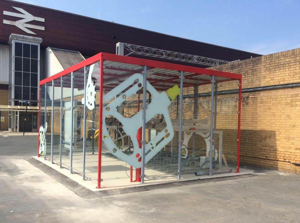 Bespoke Cycle Hub for Birmingham International Station!