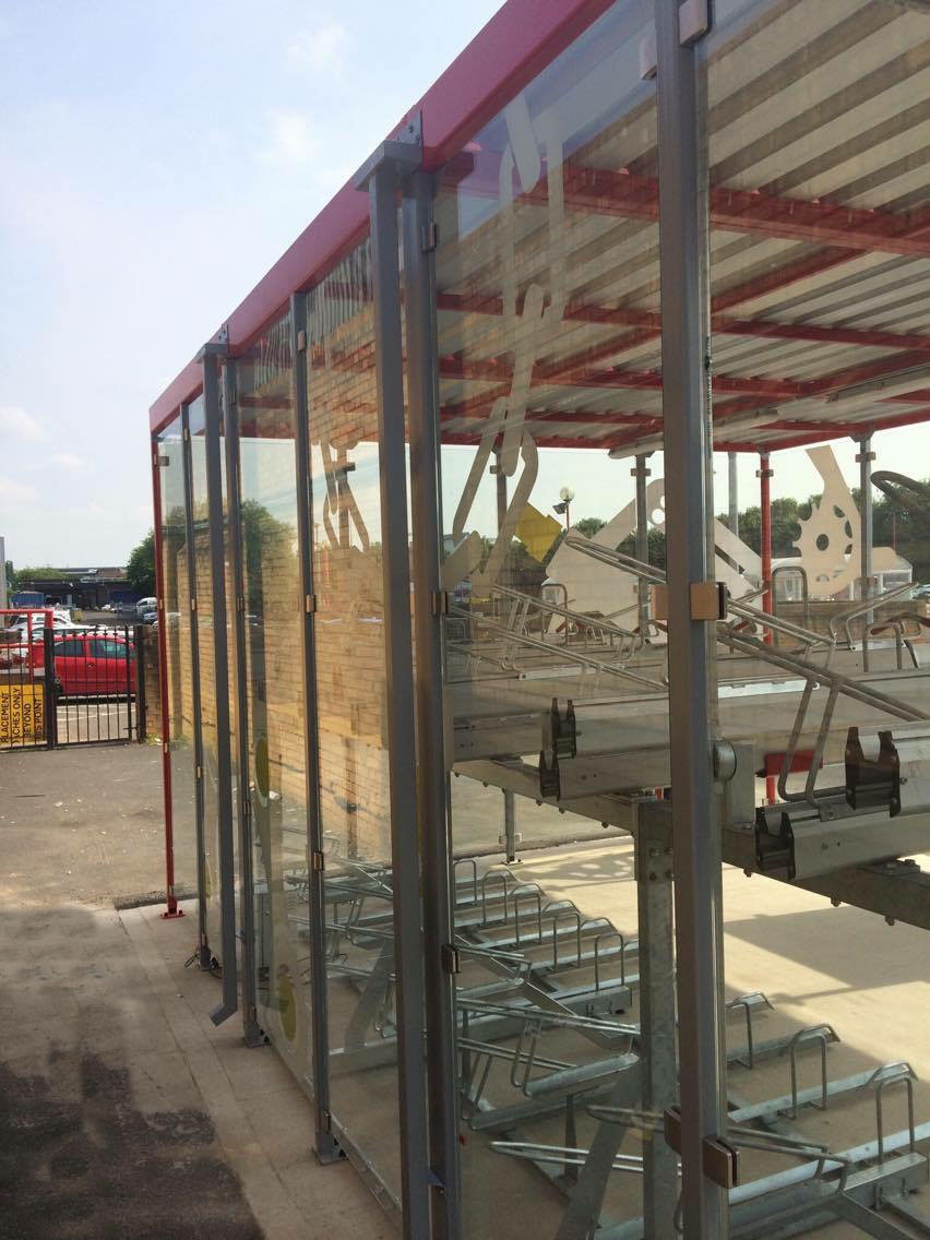 Bespoke Cycle Hub for Birmingham International Station!