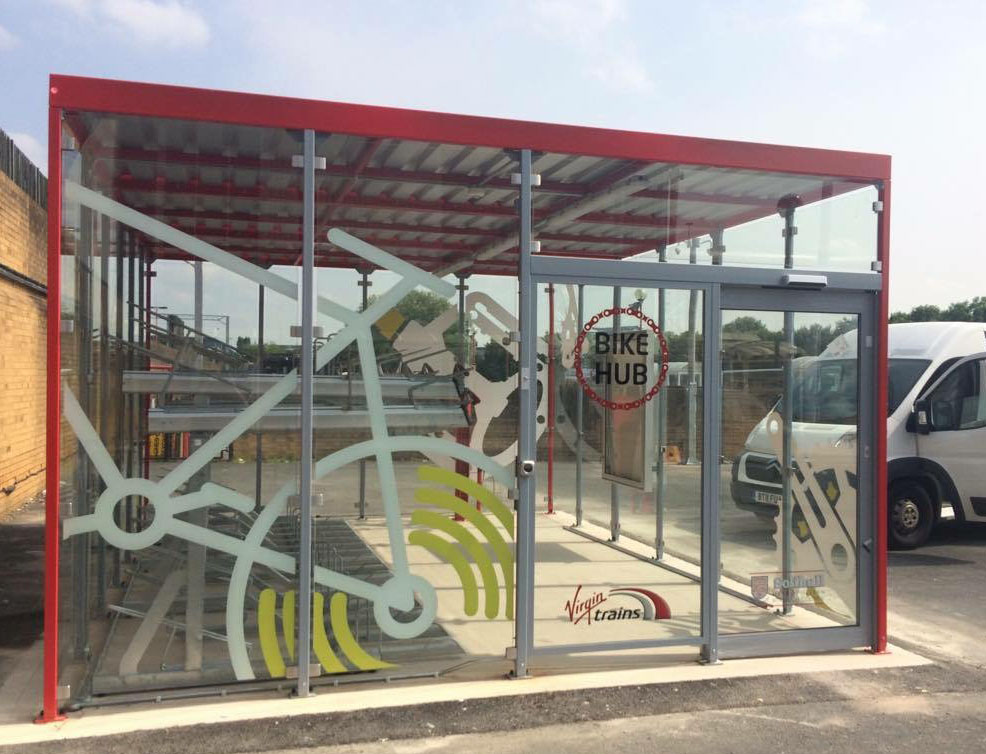 Bespoke Cycle Hub for Birmingham International Station!