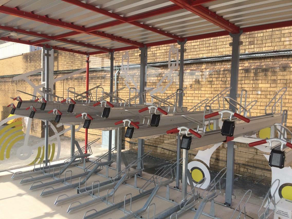 Bespoke Cycle Hub for Birmingham International Station!