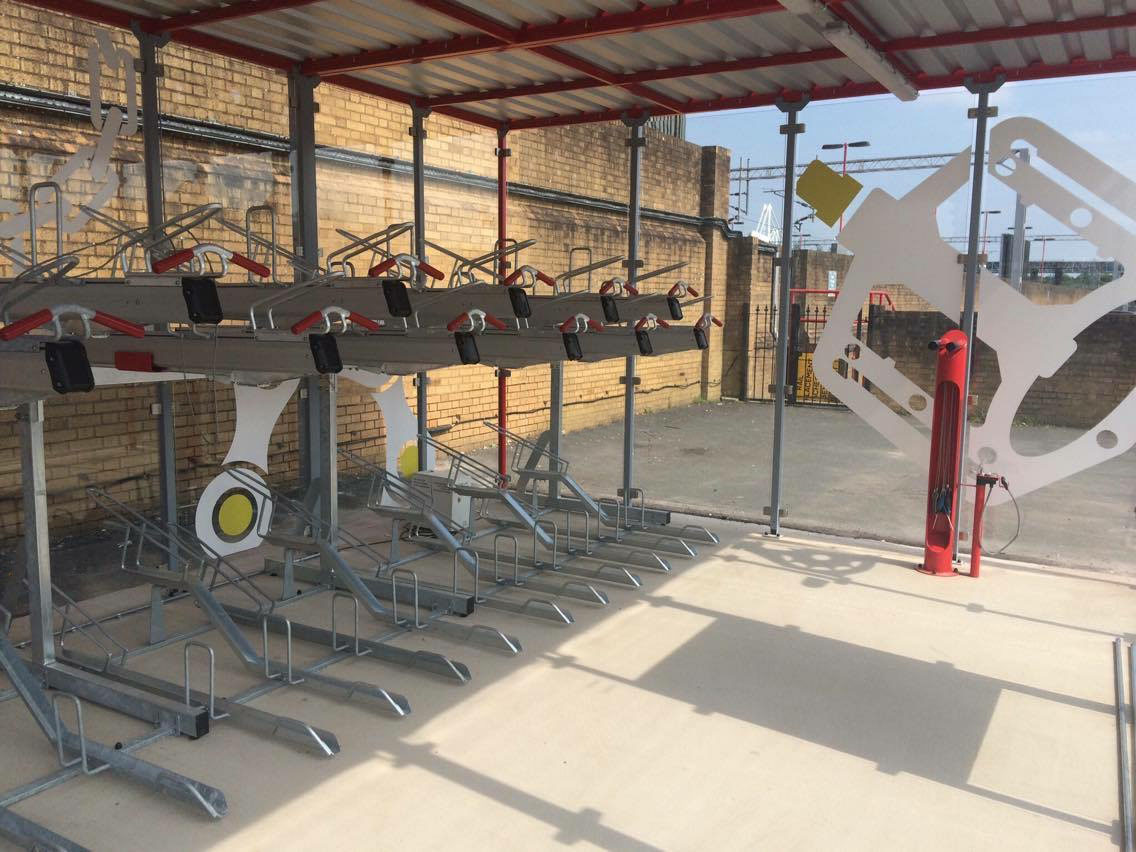 Bespoke Cycle Hub for Birmingham International Station!