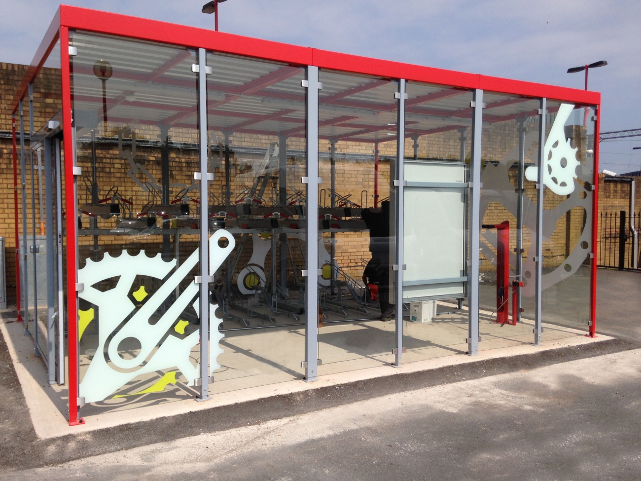 Bespoke Cycle Hub for Birmingham International Station!