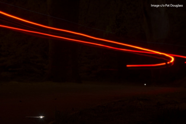 Solar Powered FalcoPathfinder LED Demarcation Lights for River Lossie Cycle Path in Elgin!