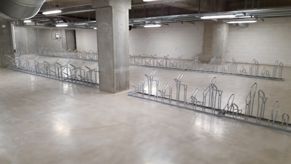 Carlsberg City Receives Falco Two-Tier Cycle Parking System!