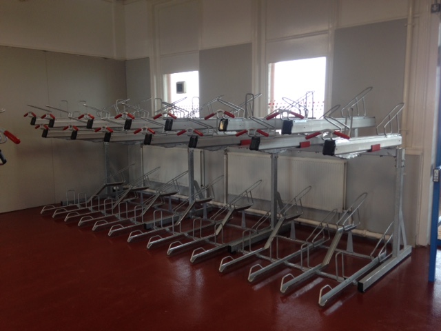 Rugby Station Receives Falco Ultra Secure Cycle Parking Systems!