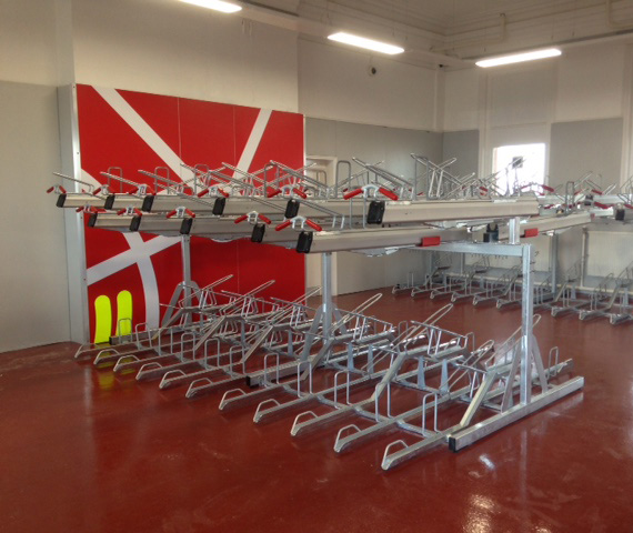 Rugby Station Receives Falco Ultra Secure Cycle Parking Systems!