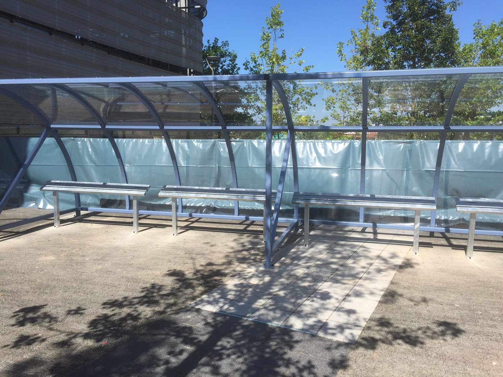 Network Rail’s UK Headquarters at Milton Keynes Receives Falco Weather Shelters!