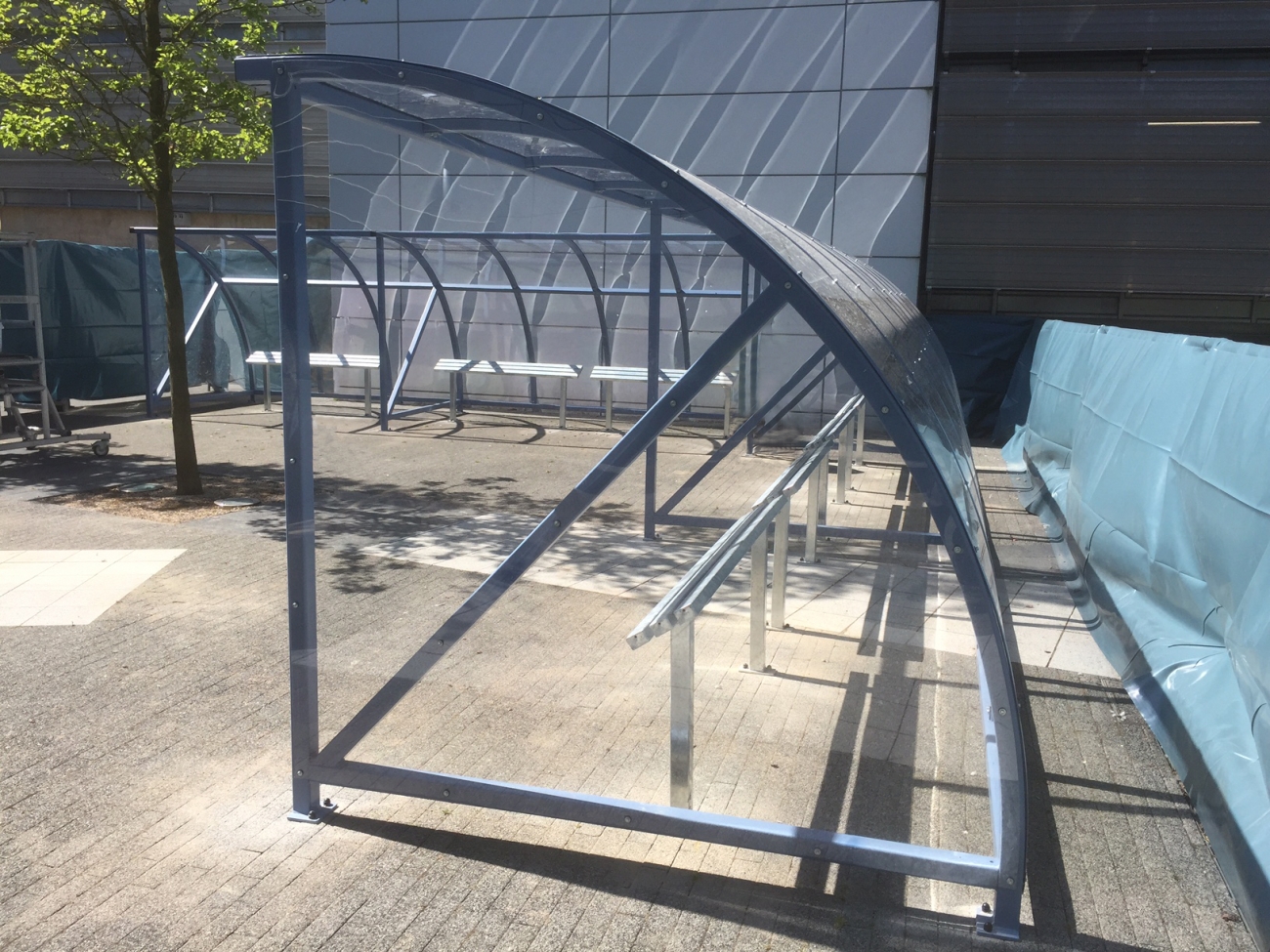 Network Rail’s UK Headquarters at Milton Keynes Receives Falco Weather Shelters!