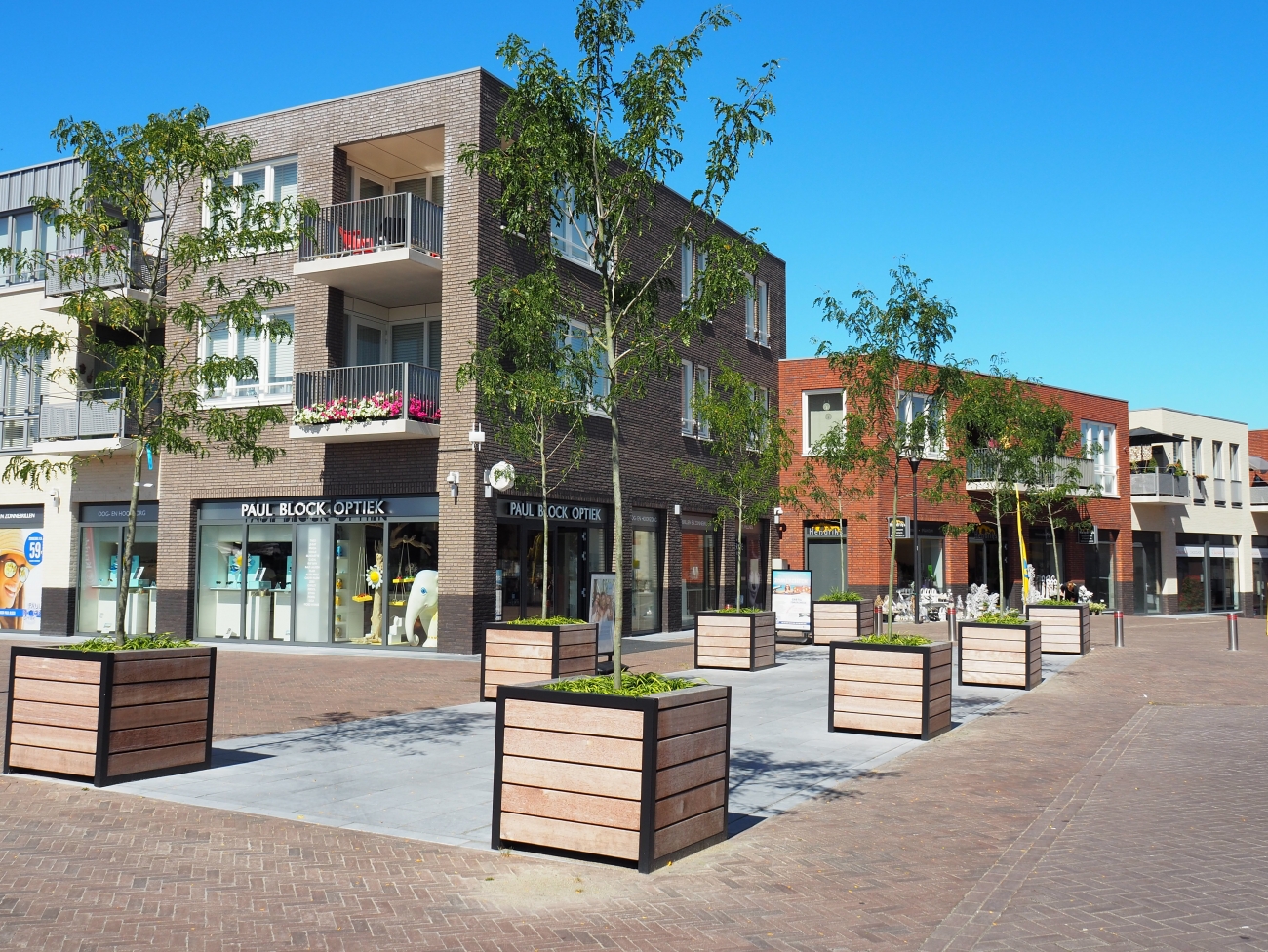 Contemporary Falco Planters for Eijsden Town Centre