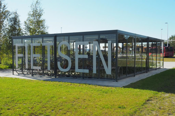 Funky Cycle Hub for Schiphol North Bus Station
