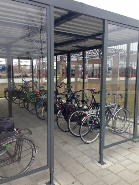 Funky Cycle Hub for Schiphol North Bus Station