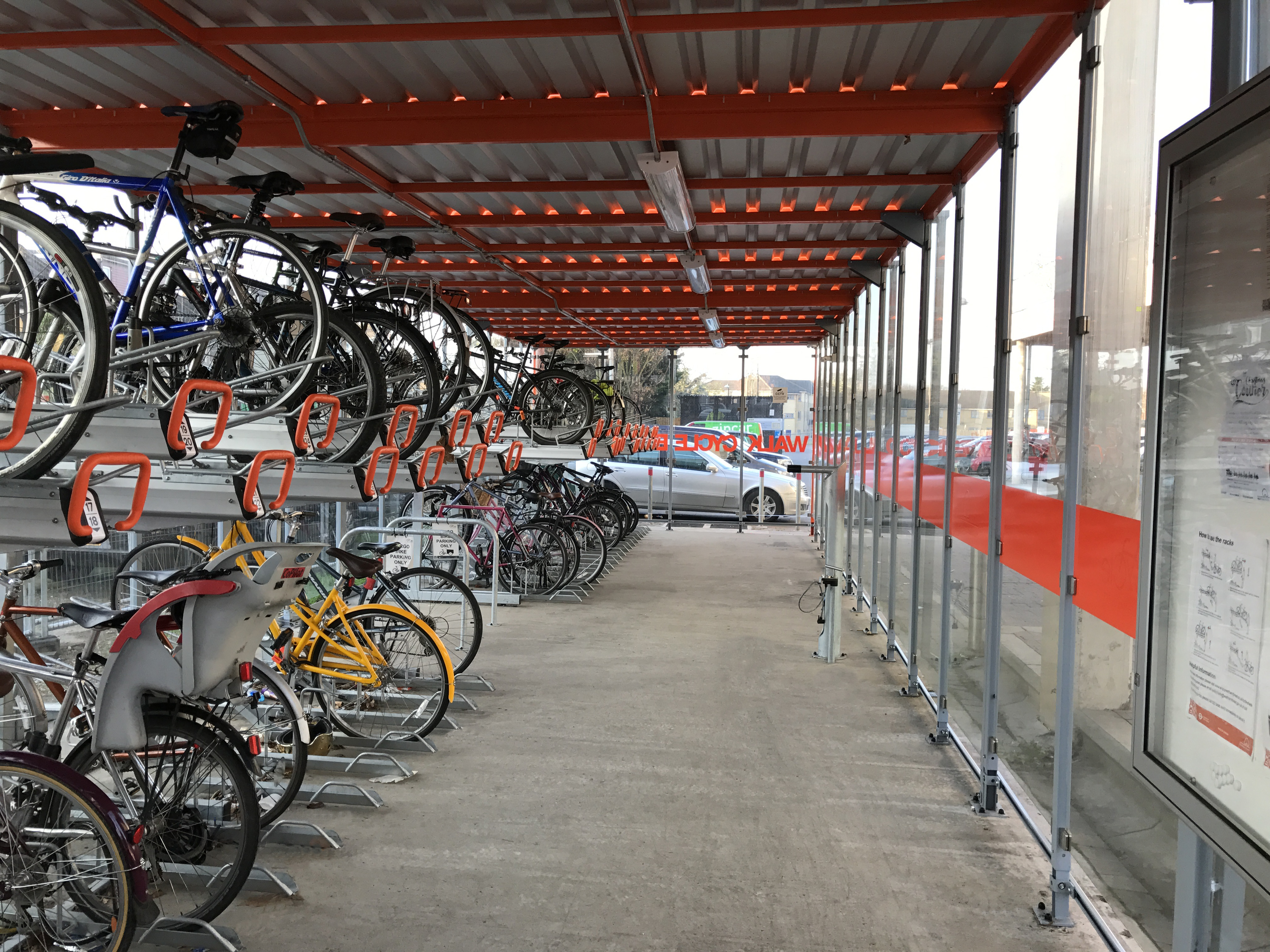 The Fifth Waltham Forest Cycle Hub Opens at Walthamstow Central Station Approach