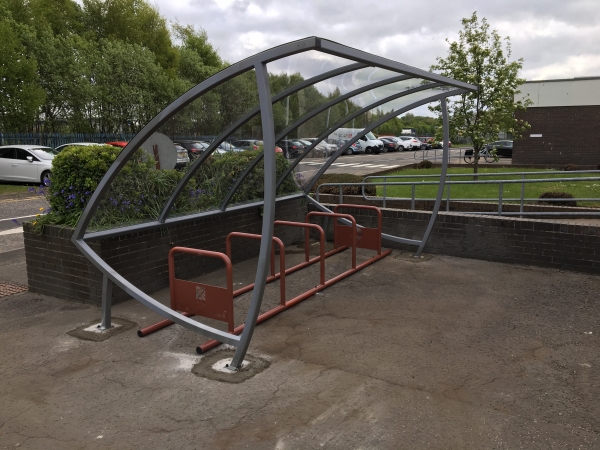 NHS Greater Glasgow and Clyde Receive Trio of Secure Cycle Parking Facilities!