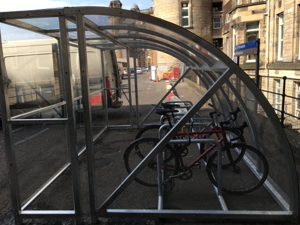 NHS Greater Glasgow and Clyde Receive Trio of Secure Cycle Parking Facilities!