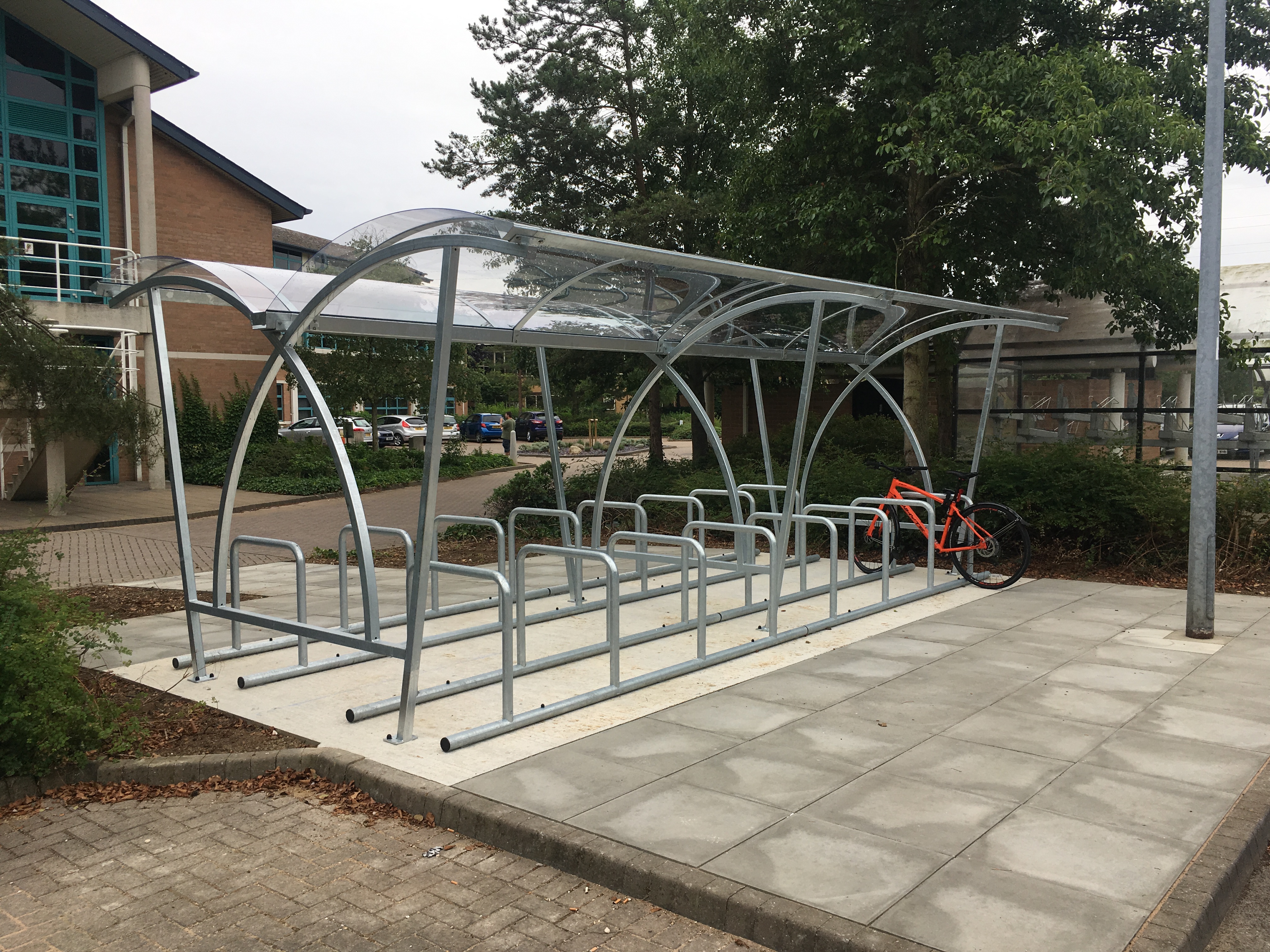 Cambridge Science Park Receives Falco Cycle Shelters