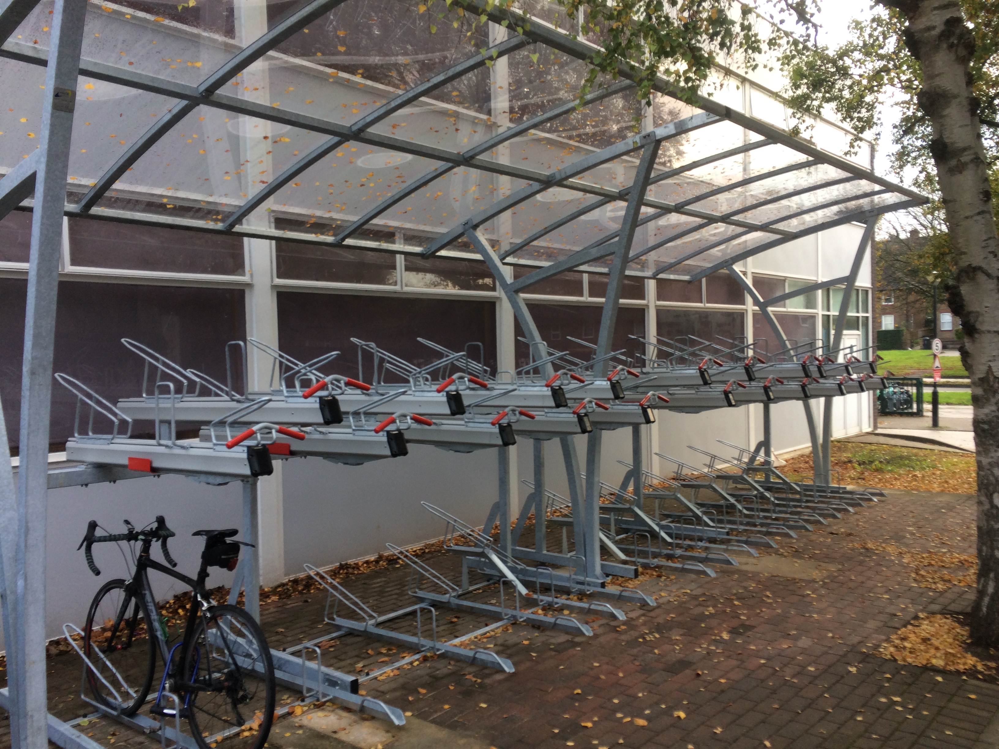 University of Brighton Receives the UK’s Leading Two-Tier Cycle Parking System