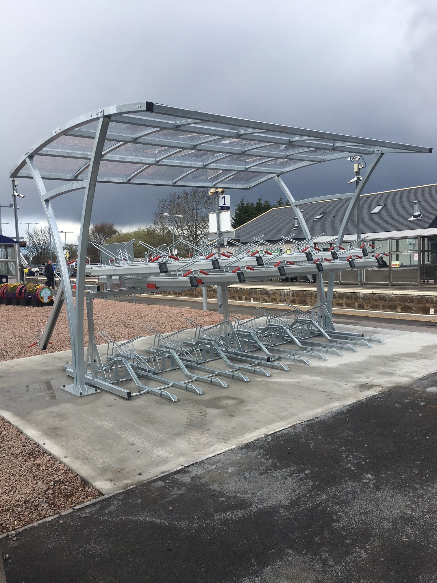 Falco Continues the Roll-out of Abellio ScotRail Cycle Parking Facilities
