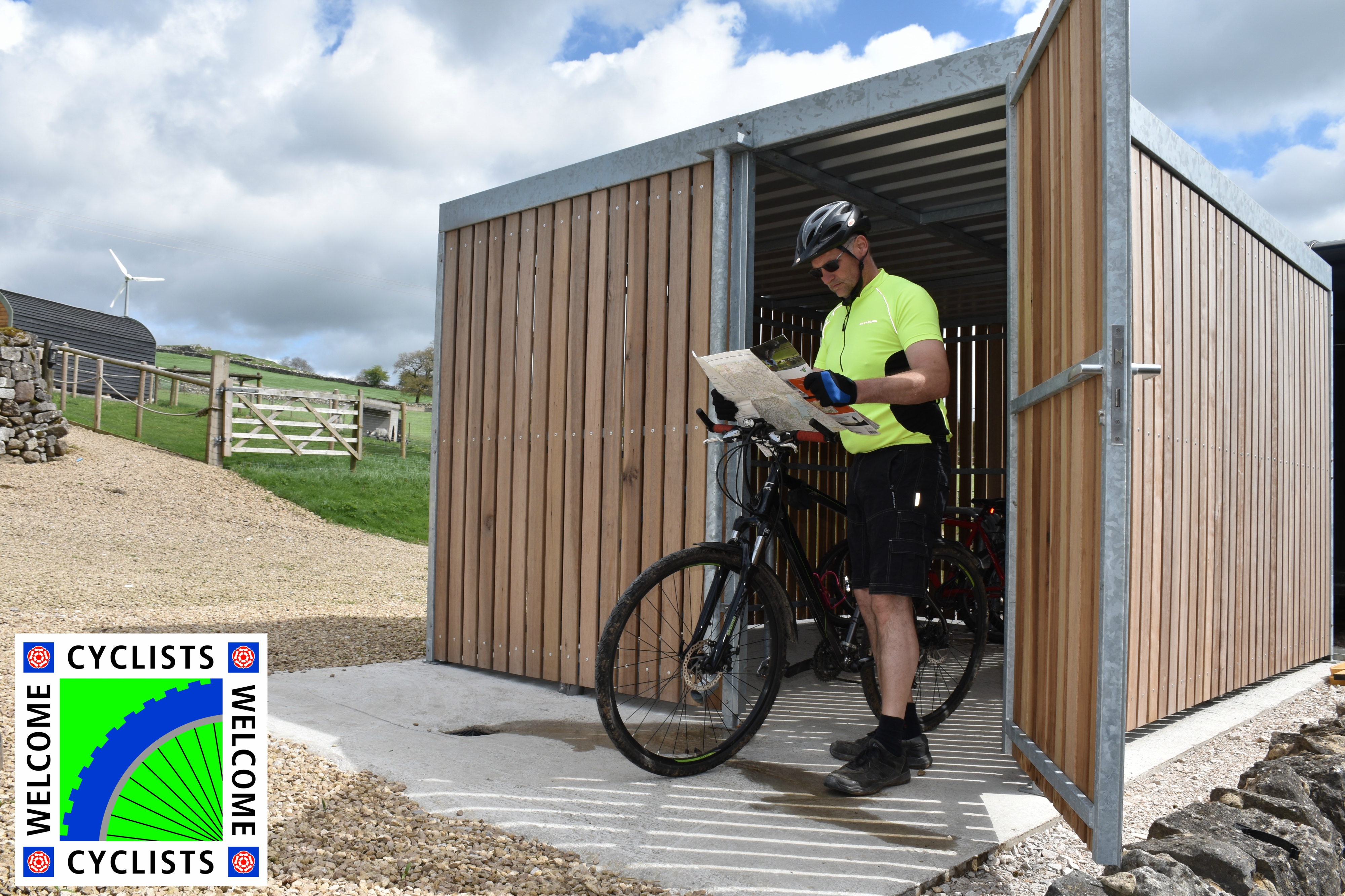 Hoe Grange Holidays Boosts Cycling Facilities with New FalcoLok Cycle Store