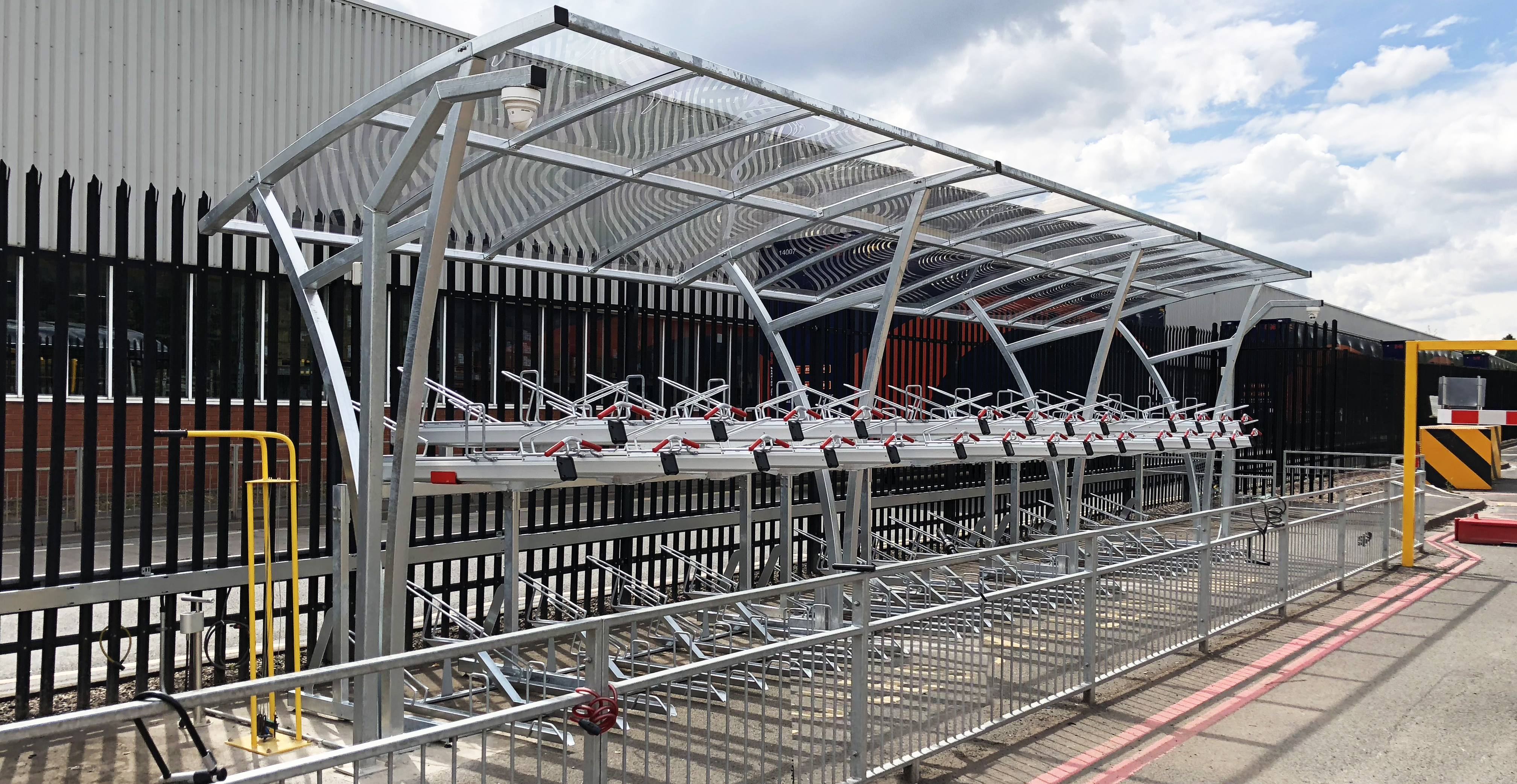 Jaguar Landrover Gets High Performance Falco Cycle Parking!