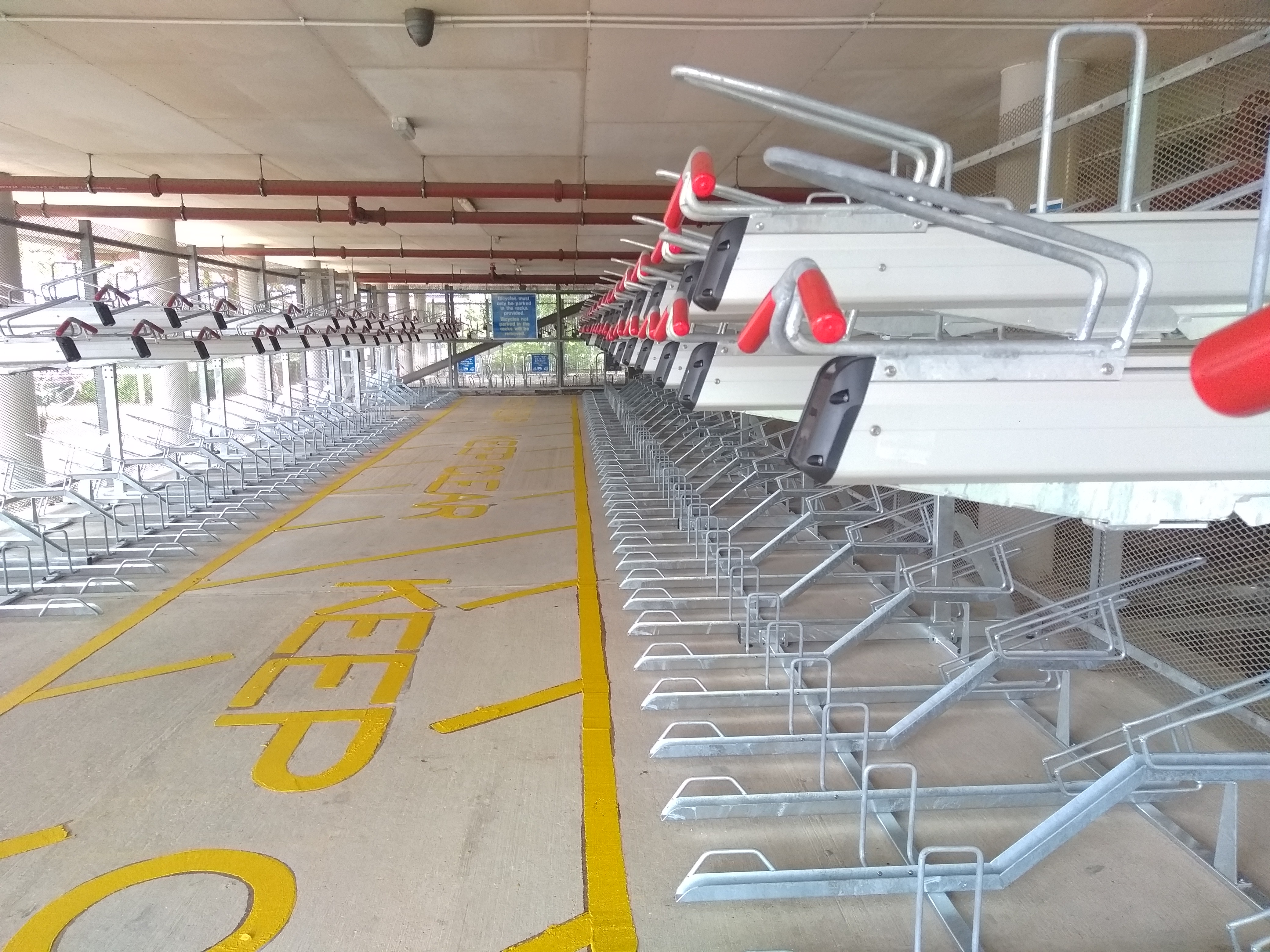 Falco Installs Two-Tier Cycle Parking for the Internationally Renowned Addenbrookes Hospital in Cambridge