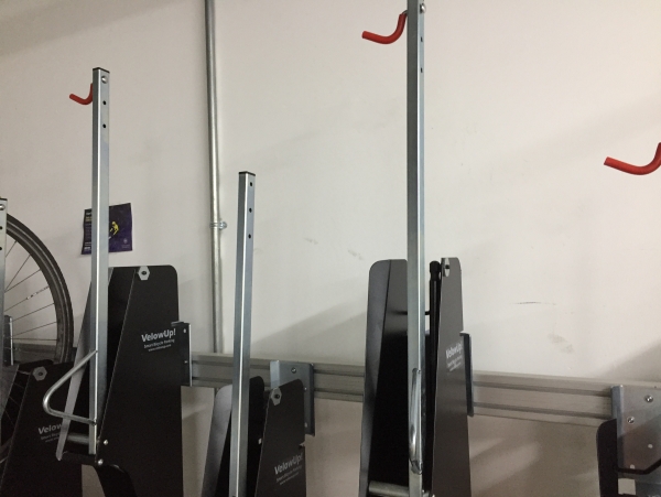 University of Edinburgh Receives Ingenious Vertical Cycle Stands