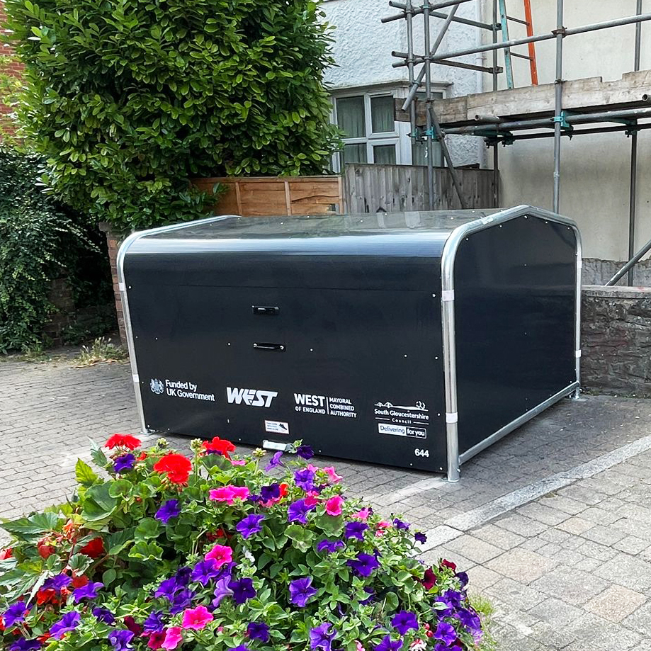 South Gloucestershire Council Bike Hangar