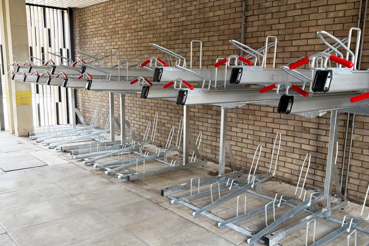 FalcoLevel-Premium+ Two-Tier Cycle Rack