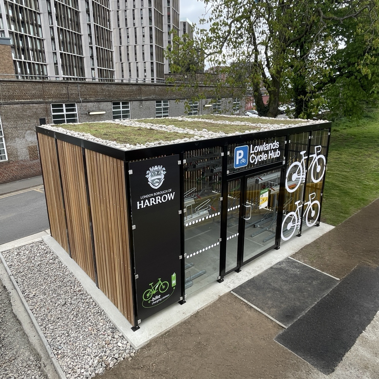 Harrow on the Hill Underground Station Cycle Hub