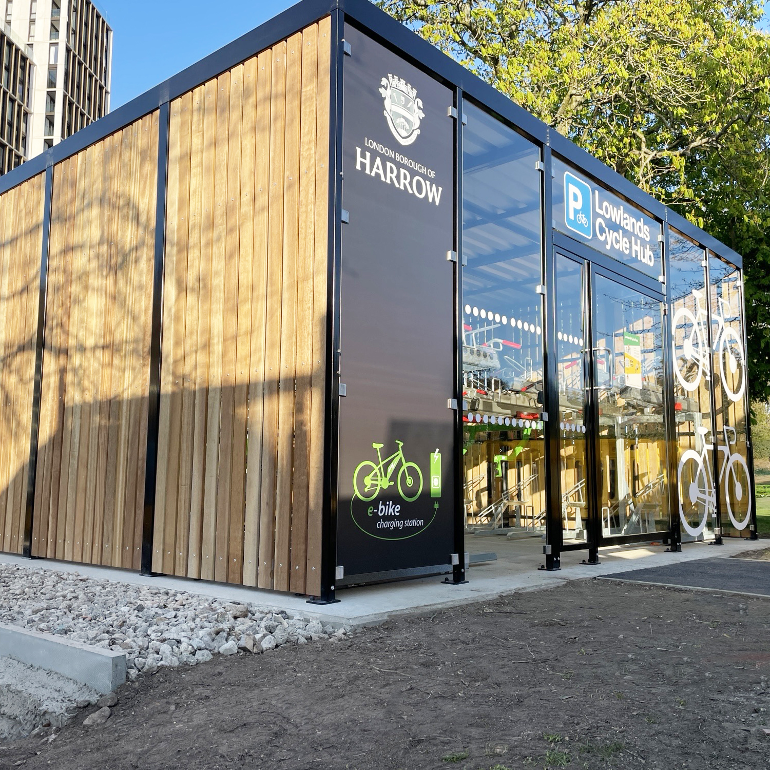 Harrow on the Hill Underground Station Cycle Hub