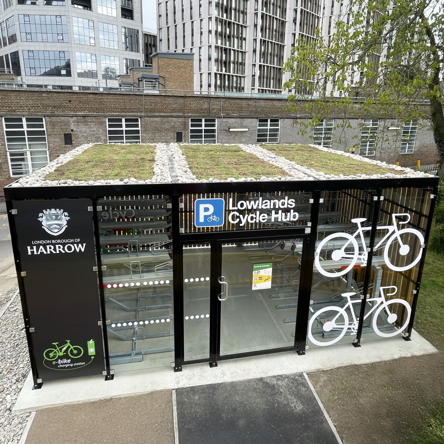 Harrow on the Hill Underground Station Cycle Hub