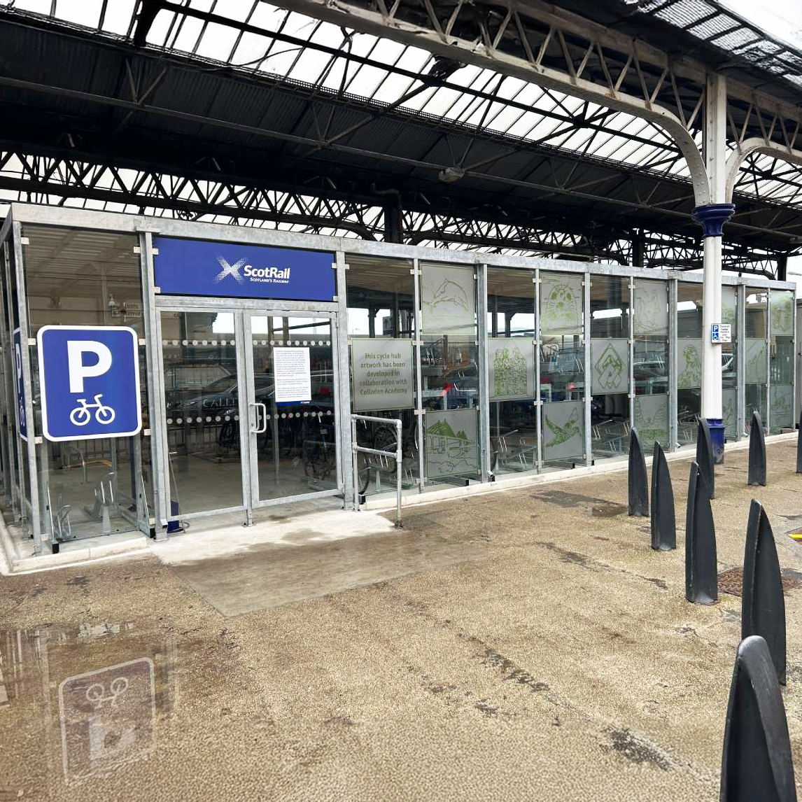 cycle hub inverness station