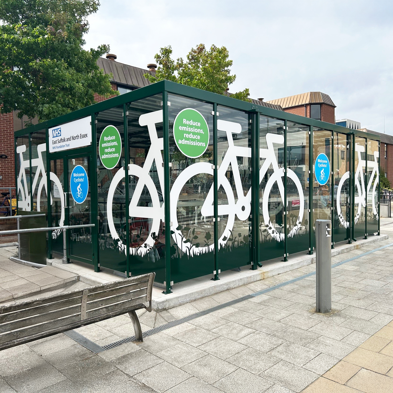 Ipswich Hospital NHS Cycle Hub