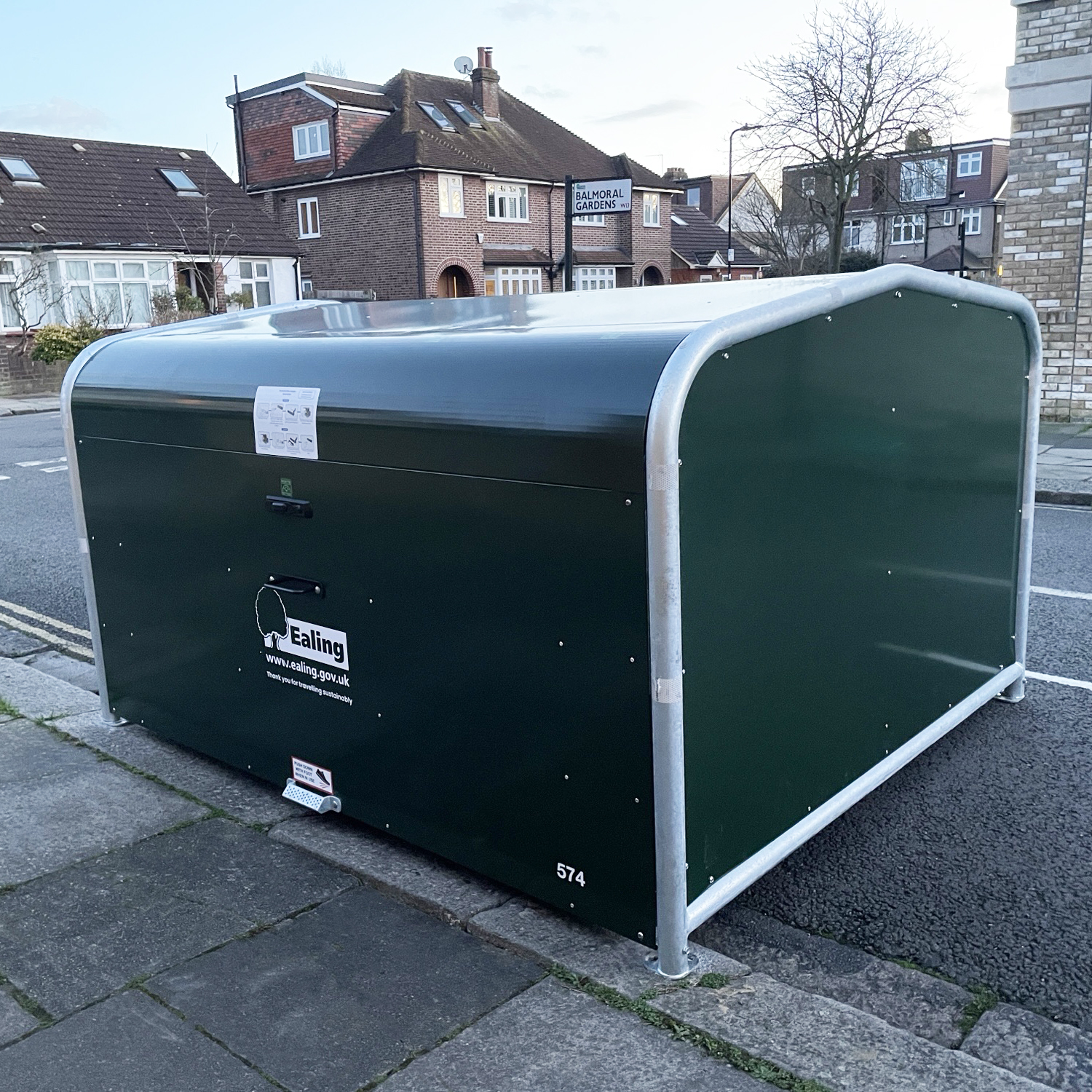 London Borough of Ealing Bike Hangar